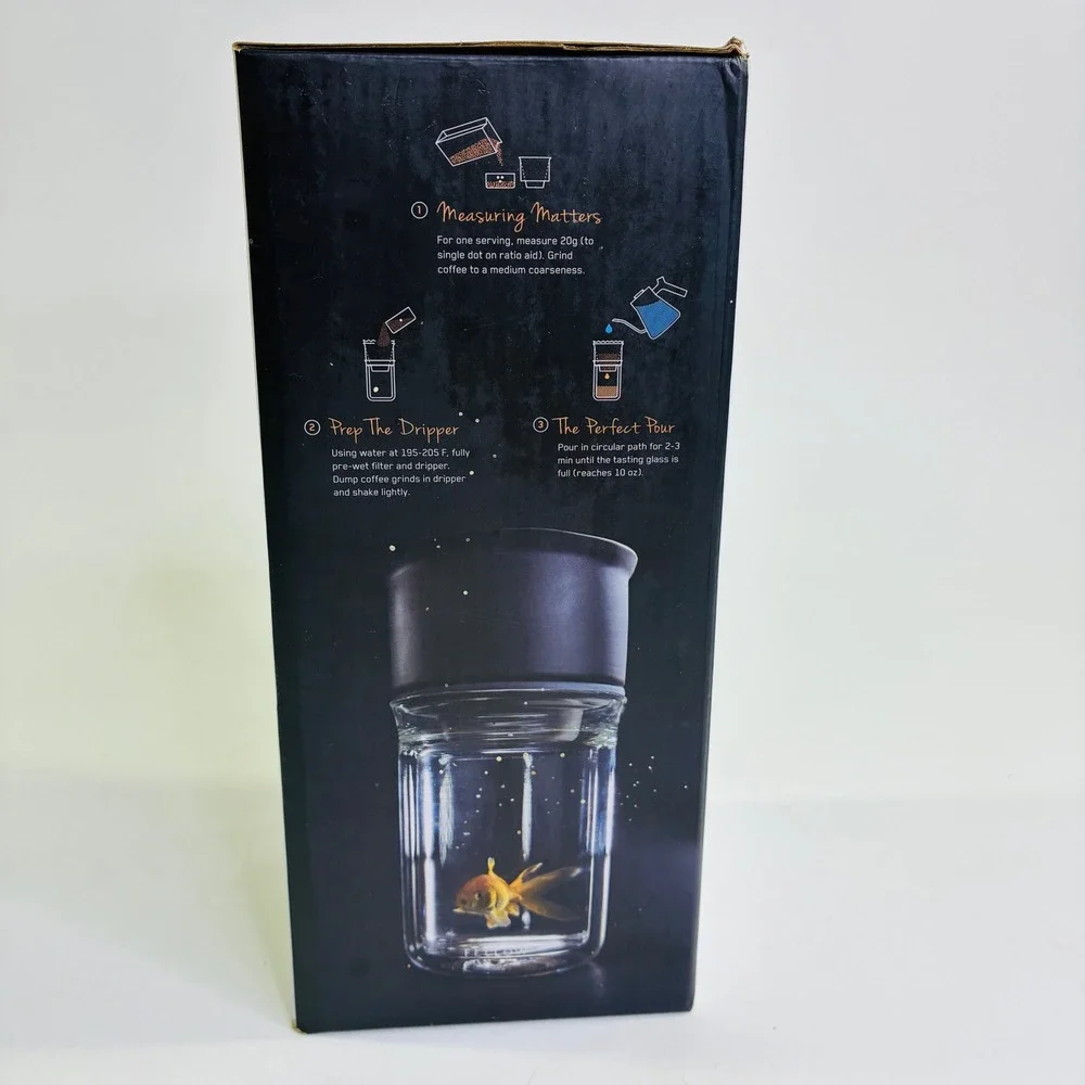 Fellow Stagg [X] Pour-Over Coffee Set Dripper + Tasting Glass + Filters